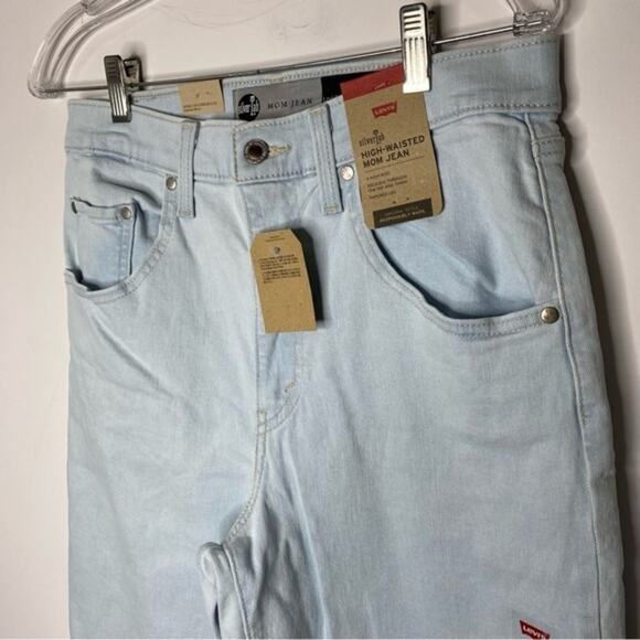 NWT Levi’s Silvertab High Rise Mom Jeans Size 30x27 - Picture 9 of 9